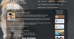 Desktop Screenshot of animalmedclinic.com